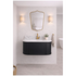 Turner Hastings Mayer 80x50 Shield Bathroom Mirror Brushed Brass MA410MR-BB image NaN