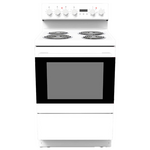 Eurotech 60cm Rear Control Freestanding Coil Cooker ED-FSR60WH hero image