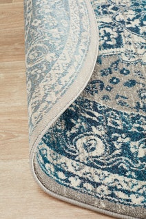 Rug Culture Babylon Large Blue Rug 240X240CM - BLN-207-BLUE-240X240 hero image