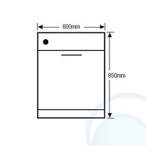 LG LD1482T4 Freestanding Dishwasher hero image