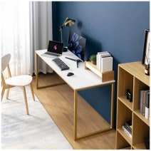 Zinus Home Office Computer Desk Gold 160cm AU-UTDDT1ZC-63G hero image