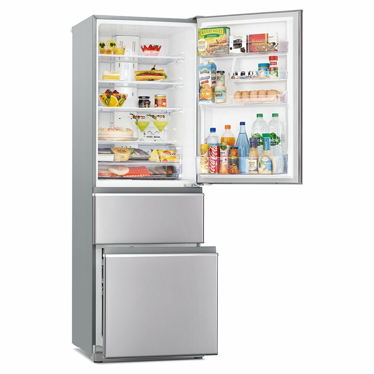 Mitsubishi Electric 402L Bottom Mount Fridge MR CX402EJ ST A2