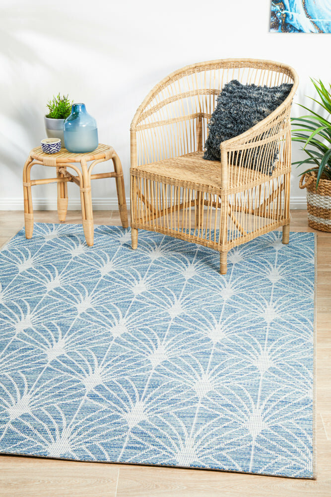 Rug Culture Terrace Extra Large Blue Rug 330X240CM - TER-5502-BLU-330X240 hero image