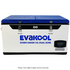 EvaKool 75L Down Under Dual Zone Portable Fridge/Freezer Left Hinge DU75-DZL image NaN