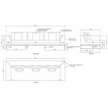 Kalona VAEROY Four Seater Sofa Cloud WS-208-04-VILA-11 hero image