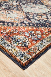 Rug Culture Legacy Oversize Multi-coloured Rug 400X300CM - LEG-854-NAVY-400X300 hero image