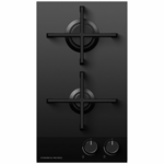 Fisher & Paykel Series 9 30cm Natural Gas Cooktop Black Glass CG302DNGGB4