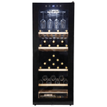 LeCavist Cuvee Emilion 111 Bottle Single Zone Wine Fridge LCS100VN hero image