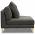 Kalona KYOTO Left Facing Extended Chaise Sofa Pewter WS-205-LCS-VILA-27 image NaN