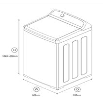 Fisher & Paykel Series 7 10kg Top Load Washing Machine with Eco-Active WA1068P1 hero image