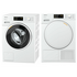 Miele 8kg Front Load Washing Machine & Miele 8kg Heat Pump Dryer WWD320-TWD440 image NaN