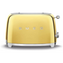 Smeg 50s Retro Style 2 Slice Toaster Gold TSF01GOAU image NaN
