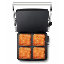Breville Toast and Melt Four Slice Black Truffle LSG5450BTR hero image