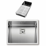 Artinox Radius 50 Single Bowl Sink with Strainer RAACC5040 hero image