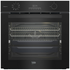 Beko 60cm Pyrolytic Multifunction Oven with SteamAdd and Airfry Black BBO6851PDX image NaN