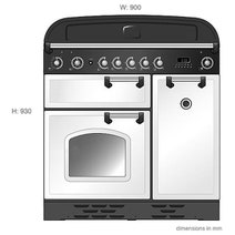 Falcon CLAS90DFFCY-CHLPG 90cm Freestanding Dual Fuel Oven/Stove hero image