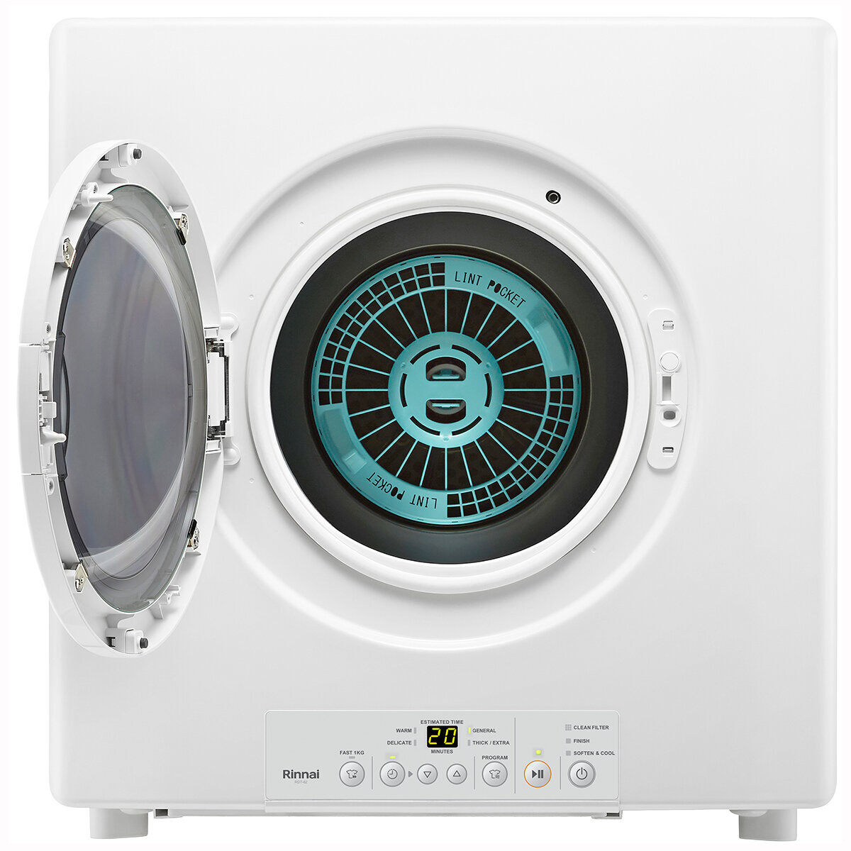 Rinnai 9kg LPG Clothes Dryer DRYSOFT9L Appliances Online