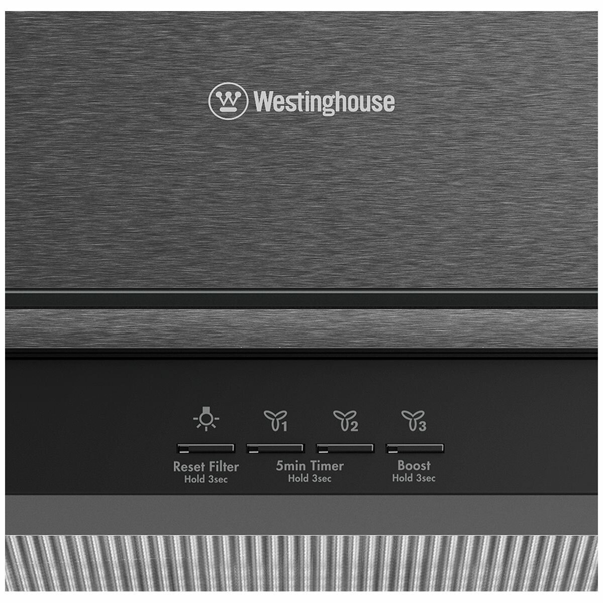 Dark stainless rangehood new arrivals