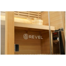 Revel Tampere 2 Person Traditional Finnish Sauna with Step R-TR-2P-V2 hero image