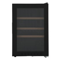LeCavist 20 Bottle Wine Cabinet Single Zone Black LEK21PV hero image