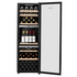 LeCavist 140 Bottle Triple Zone Wine Cabinet Stainless Steel LEK1403ZPVX image NaN