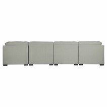 Ostro Hunter Modular Lounge with Storage Ottoman Champagne Y401MODBEL40 hero image