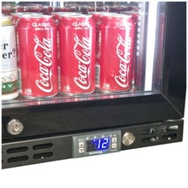 Schmick 164L Under Bench Black Alfresco Bar Fridge SK146-B hero image