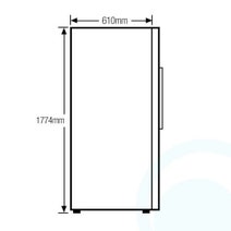Samsung SRS635SCPLS 636L Side By Side Fridge hero image