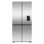 Fisher & Paykel Series 7 690L Quad Door Refrigerator with Ice and Water Stainless Steel RF730QNUVX1 hero image