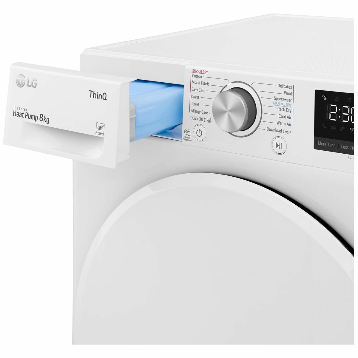 LG 8Kg Heat Pump Dryer with Inverter Control DVH45-08W