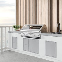 Beefeater Outdoor Kitchen Double Cupboard Drawer Stainless Steel BOC2090SA hero image
