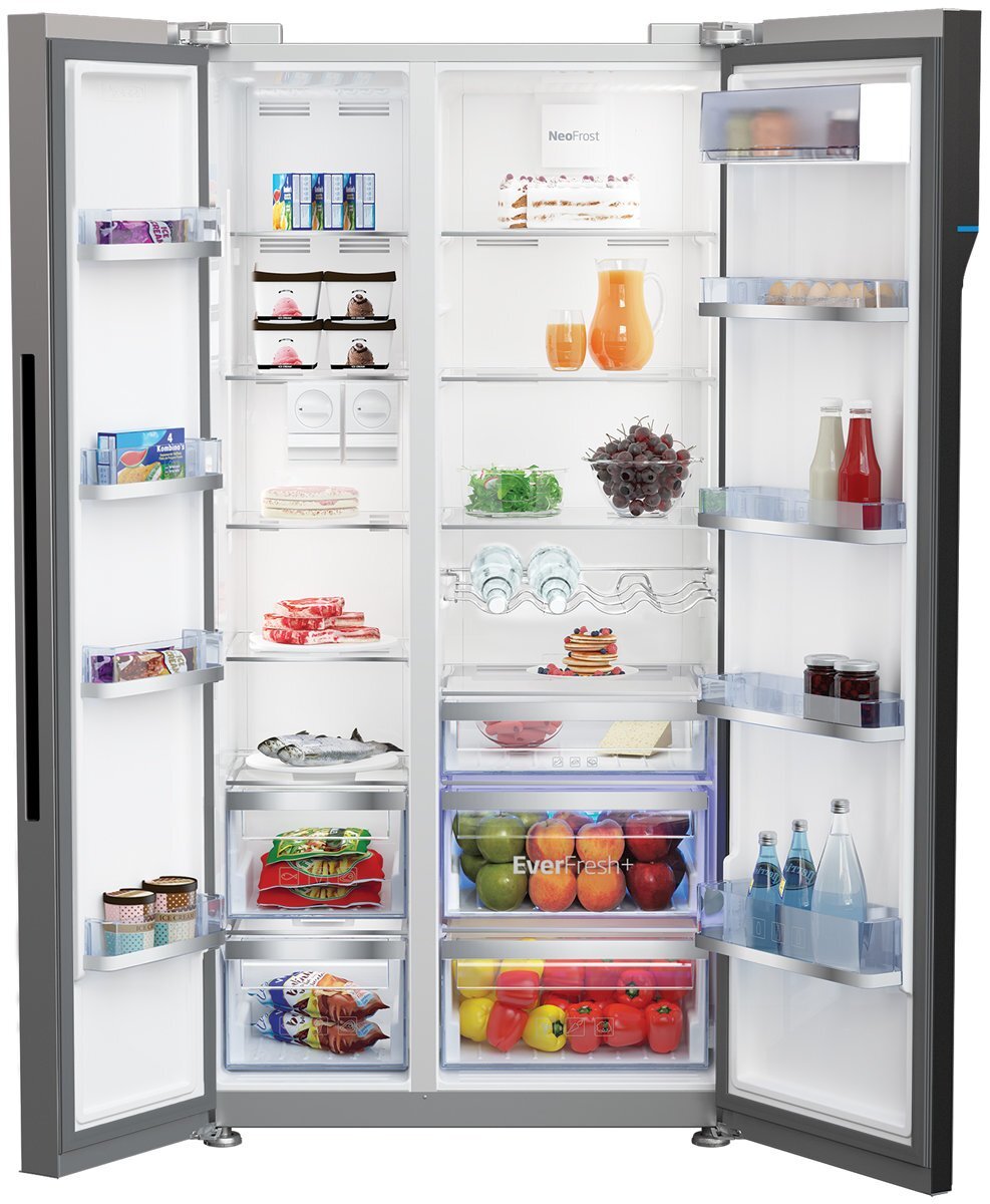 Beko side by sales side fridge freezer