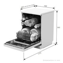 Delonghi DEDW6012W Freestanding Dishwasher hero image