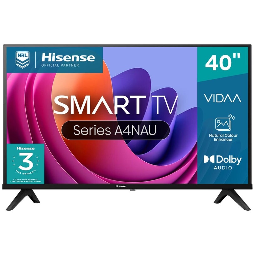 Hisense 40 Inch A4N Smart Full HD LED TV 40A4NAU | Appliances Online