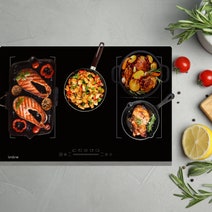 Linarie 77cm 4 Zone Induction Double Flex Zone Cooktop LS80I2F1Z hero image