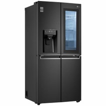 LG 508L Slim French Door Fridge Matte Black GF-V570MBLC hero image