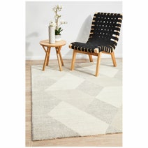 Rug Culture Alpine Extra Large Rug 340x240 Silver and White ALP-844-SIL-340240 hero image