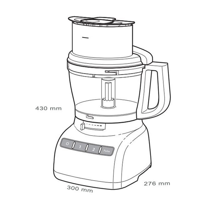 Kitchenaid food deals processor kfp1333