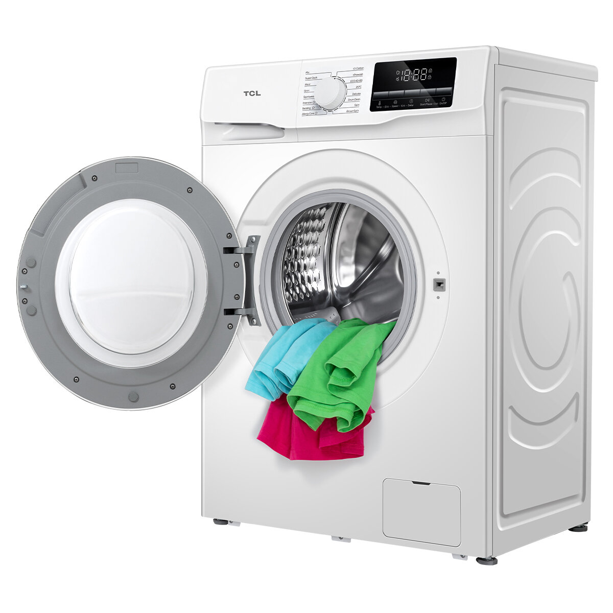 TCL 8.5kg Front Load Washing Machine P619FLW hero image