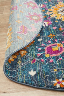 Rug Culture Babylon Large Blue Rug 240X240CM - BLN-210-BLUE-240X240 hero image