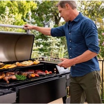 Traeger Ironwood Pellet Wood Grill Black TFB61RLGG hero image