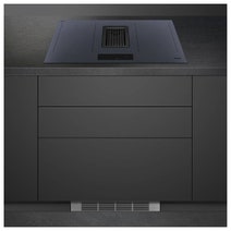 Smeg 83cm Linea Integrated Induction Cooktop Neptune Grey HOBD182DG hero image