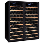Grand Cru 586 Bottle Dual Zone Wine Fridges Black GCWF586DZBLK hero image