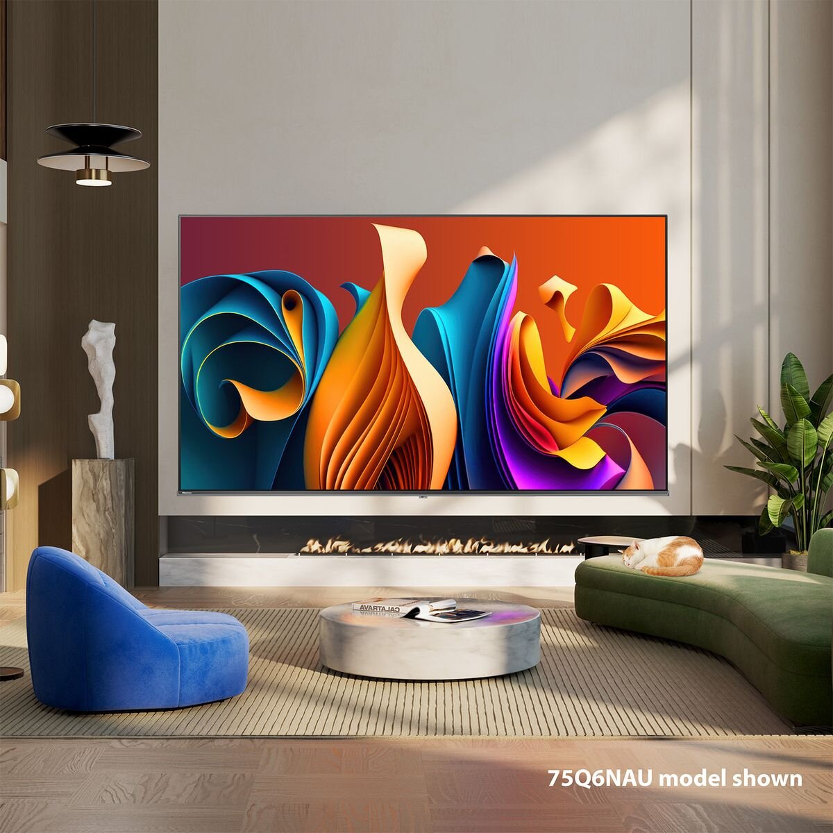 Hisense 55 Inch Q6NAU 4K QLED Smart TV 55Q6NAU hero image