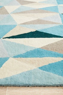 Rug Culture Matrix Medium Turquoise Rug 225X155CM - MTX-901-TUR-225X155 hero image