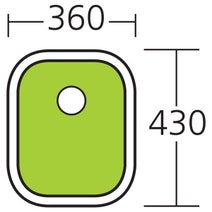 Oliveri DZ150U Diaz Single Bowl Undermount Sink hero image