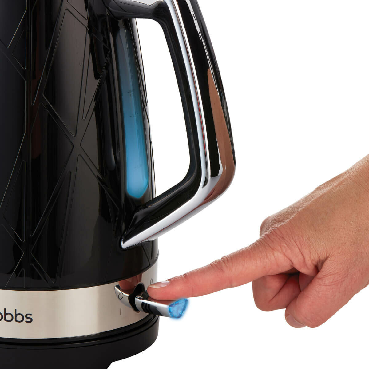 Russell Hobbs Structure Kettle Black RHK332BLK hero image