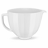 KitchenAid 4.7L Shell Ceramic Mixing Bowl White  5KSM2CB5PWS image NaN