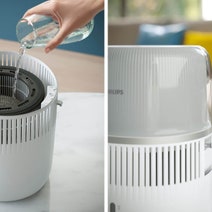 Philips 5000 Series Evaporative Air Humidifier White HU5710-00 hero image