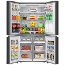 Hisense 670L PureFlat French Door Fridge HR6CDFF670B hero image